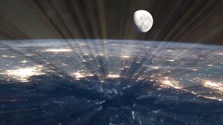 Earth and Moon video