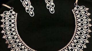 Full Diamond sets | complete gold set | precious stone sets