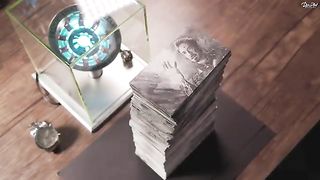 Thanos VS Iron Man - End Game FLIPBOOK - DP ART DRAWING