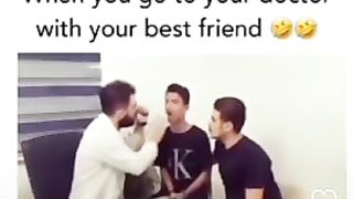 So funny video ???????????? when you go to your Doctor with your best friend
