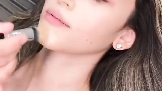 Full face makeup