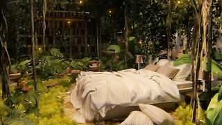 Green bedroom