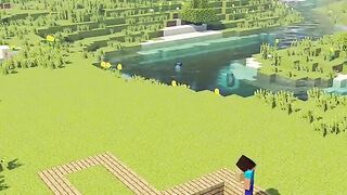 Building a cool house in minecraft