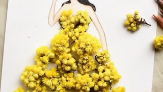 Плаття з квітів