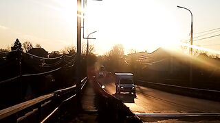 Прекрасный вид на мосту