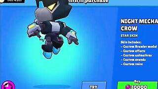 New skin crow