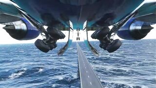 Dangerous landing ????????