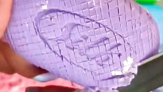 Satisfying video soap Cutting video