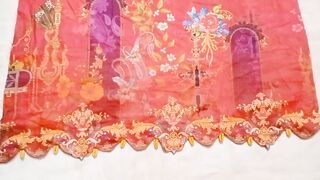 Printed Suit par Daman ka design banane ka Tarika / Latest daman design