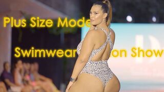 Plus Size Model - Swimwear Fashion Show - Miami Swim Week 2022