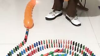 Tiktok Domino Card Tricks  Domino Card Game Compilation - shorts​