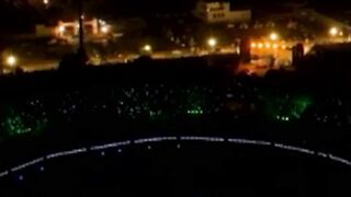 Aima Baig Singing National Anthom in PSL8 open ceremony