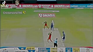 Kiron Pollard batting in IPL