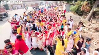 তিন্না কলোনি হরিনামের বিরাট গঙ্গা বরণ যাত্রা