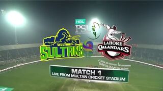 Full Highlights Multan Sultans vs Lahore Qalandars Match 1