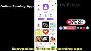 Online earning app||Easypaisa jazzcash earning app||Without invesment earning app
