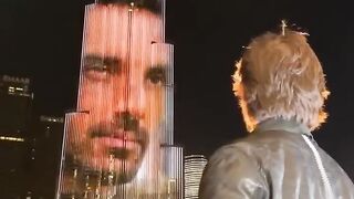 Shah Rukh Khan in dubai