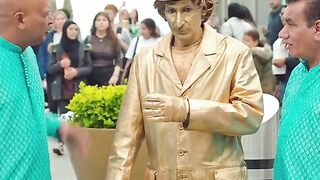 like # golden man##