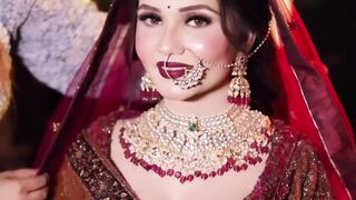 Bridal make up look