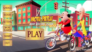 Motu Patlu Bike Racing