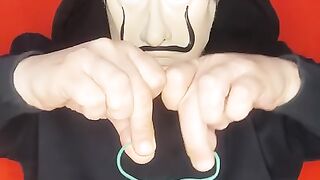 One Of The Most Beautiful Magic Trick Revealed With Rubber Band