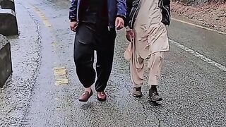 Imraas with friend