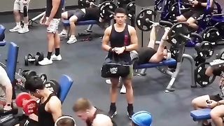 when you go to the gym between 5-7 pm