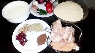 Tasty chicken pulao
