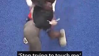 Brave woman fights off male attacker while alone at gym