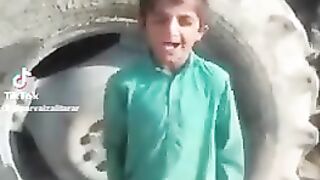 Cute boy funny song