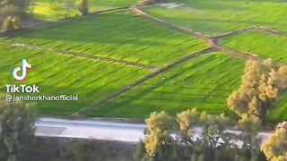 Drone camara recording beautiful video