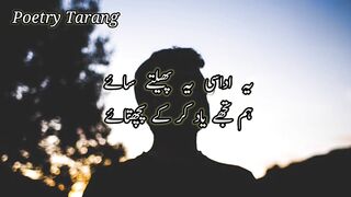 Mil Gya Tha Sukoon Nigahon Ko | Sad Poetry | Shorts Video | Viral Status | Reels