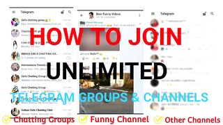 How To Join Telegram Groups 2022 | New #Telegram Group & Channel Links | Girls Chatting Groups 2023