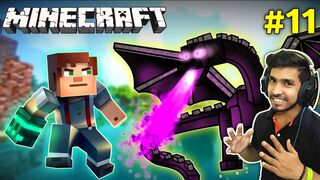 PREPARING FIGHT WITH THE ENDER DRAGON - MINECRAFT GAMEPLAY #11 | TECHNO GAMERZ