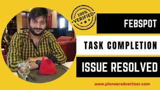 Issue Resolved How to Complete Task on Febspot For Beginners