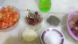 Jeera chicken karahi recipe.How to make jeera chicken karahi {at home}