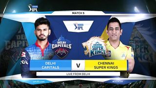 Match 5 | DC VS CSK | IPL 2019
