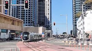Dubai Train Scene