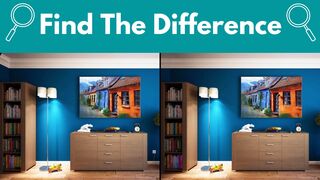 Find The Difference | Spot the 5 Differences Exercise#06 | Bet you can't find all the differences