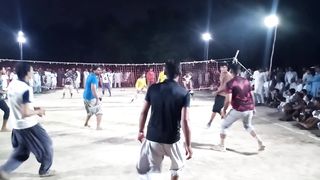 Shooting volleyball