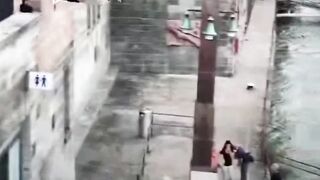 Crazy jump with Respect