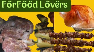 Roasted chicken/meat fry and BBQ