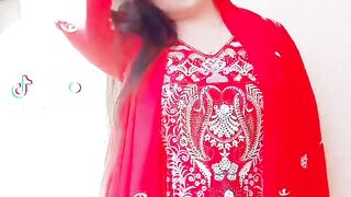 Philippines  aunty  enjoy  Indian  dress  very nice  short