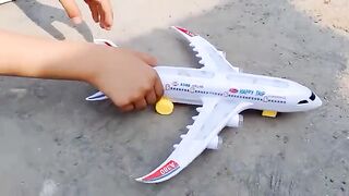 Gadi wala cartoon || Toy helicopter ka video ||  JCB tractor truck airplane 65456 dollar