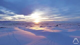Montana Winter Sunset