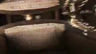 fighting Training in train