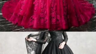 #design #fashion  Red Vs black dress???? Nails ???? makeup ???? heels ???? Cake ???? ring ????/#shorts