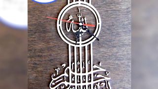 Customized Acrylic Wall Clock