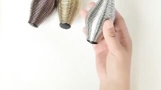 Anti Stress Ball Metal Spring Grip Ball Hand