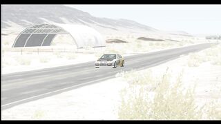 Jump through a hole in the ground #1 - BeamNG Drive | World BeamNG Drive